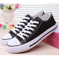 Fashion Shoes for Womens Latest Design Partywear| New Model | Canvas Shoes For Women  (Black)-thumb3