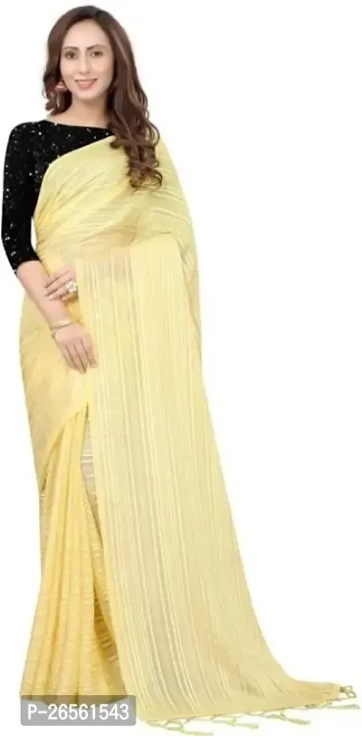 Classic Art Silk Embellished Saree with Blouse piece-thumb0