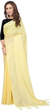 Classic Art Silk Embellished Saree with Blouse piece-thumb3