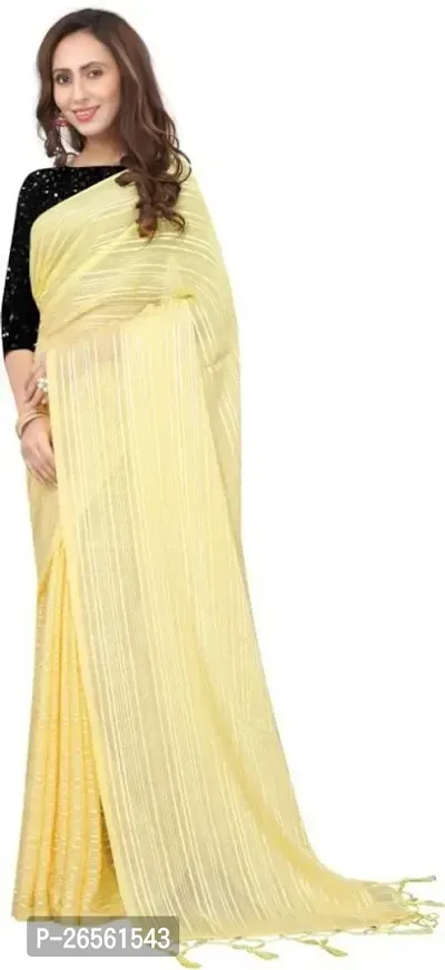 Classic Art Silk Embellished Saree with Blouse piece-thumb4