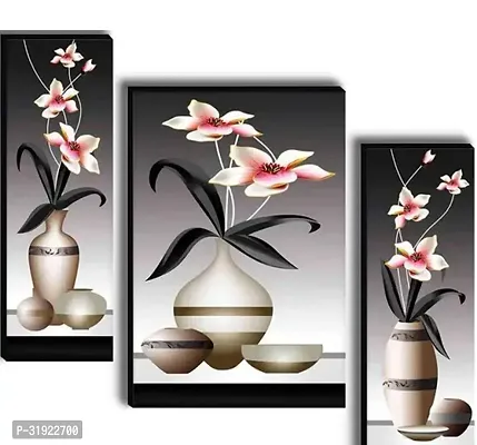 Set of Three Framed Wall Painting for Home Decoration-thumb0