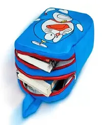 Maaya Doraemon Cartoon Kids School Bag Beautiful backpack (Blue)-thumb1