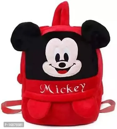 Maaya mickey headup preschool kids bag beautiful backpack (Red)
