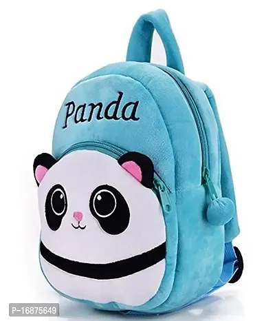 Maaya cute panda preschool kids bag beautiful backpack, Blue-thumb2