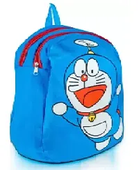 Maaya Doraemon Cartoon Kids School Bag Beautiful backpack (Blue)-thumb2