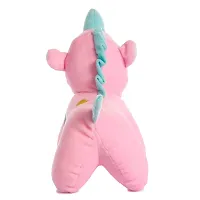 Maaya Cute Unicorn Soft Toy, stuffy Toys- 25 cm, Pink-thumb3