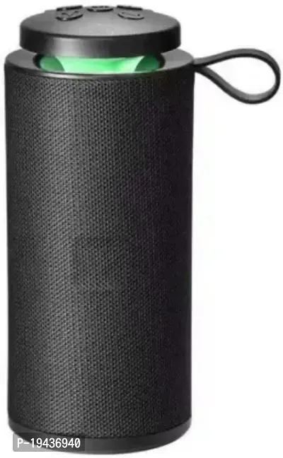 Wireless Bluetooth Portable Speaker with Supporting Carry Handle Black