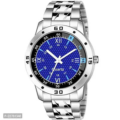 Buy FASTRACK Men's 40.70 x 48.30 x 8.47 mm Style Up 2.0 Blue Dial Leather  Analog Watch - 3247QL01 | Shoppers Stop