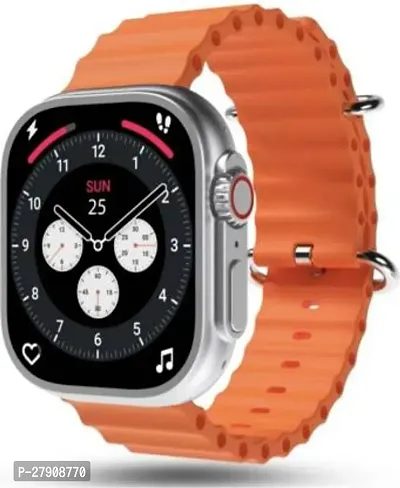 S8 ULTRA SMART BRACELET/WATCH WITH SPORTS FUNCTIONS (ORANGE)-thumb0