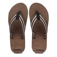 ECOMAN flip flops Regular use slippers for men wooden slippers-thumb4