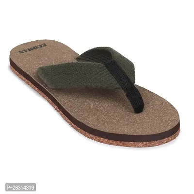 ECOMAN wooden slippers  casual flip-flops for men and boys vegan friendly paduka ayurvedic footwear-thumb3