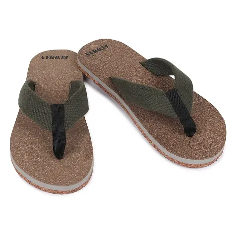ECOMAN wooden slippers & casual flip-flops for men and boys vegan friendly paduka ayurvedic footwear