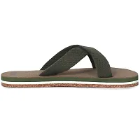 ECOMAN Ayurveda Yoga Wooden Slippers  Flip Flops For Men and Boys Vegan Friendly (Green). Slippers For Men-thumb2