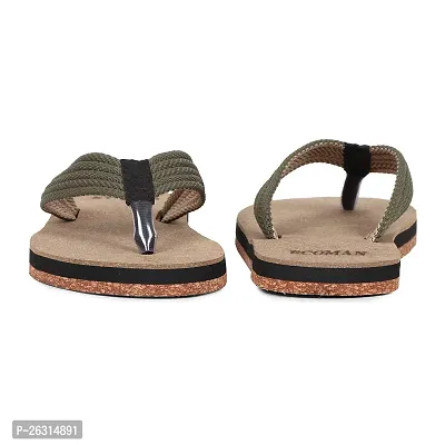 ECOMAN Wooden Slippers  Casual Flip Flop for men.-thumb5