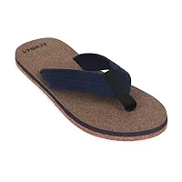 ECOMAN wooden Regular use slipers for men (BLUE/BLACK).-thumb1