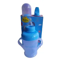 Two Brothers Shop Feeding Bottle 2+1 with Sipper Cup, Premium Quality Leak Proof - Sipper Cup with Handle (300ml) Baby Milk Bottle, Sipper with Nipple (AS Per Availability)-thumb1