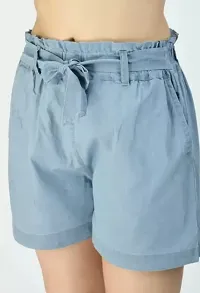 Classic Western Wear Denim Shorts For Women-thumb3