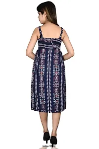 Classic Cotton Blend Printed Dresses for Women-thumb1