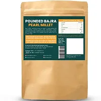 Organic- Pounded Bajra-Pearl Milletndash; 100% Whole Grain, good for Rabri (Raab), Dalia, Raita, Khichdi | Non-GMO, No Pesticide use, direct from farmers | 1950gm-thumb1