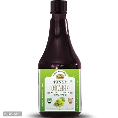 Herbal- Grape Natural Vinegar | Fermented, Raw, Unfiltered Angoor Vinegar (300ml)-thumb0