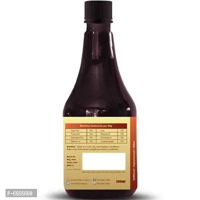Herbal- Dates Natural Vinegar | Fermented, Raw, Unfiltered Khajur Vinegar (300ml)-thumb3