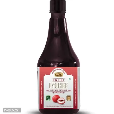 Herbal- Lychee Natural Vinegar | Fermented, Raw, Unfiltered Litchi Vinegar (300ml)