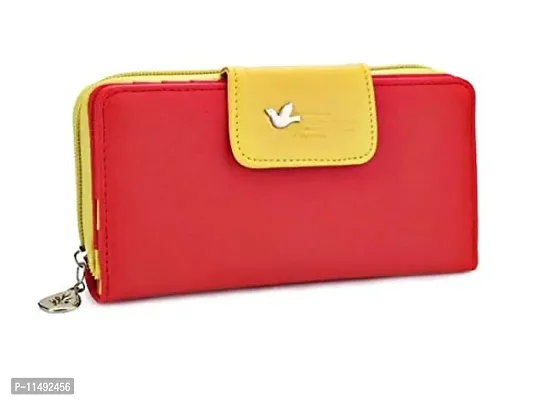 New Fashion Women Office Lady Pu Leather Long Purse Clutch Zipper Business  Wallet Bag Card Holder Big Capacity Wristband Wallet - Wallets - AliExpress