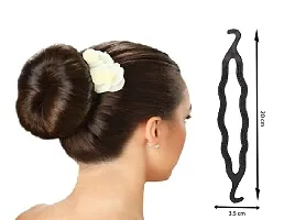 FOK Tail Braid Ponytail Hair Bun Maker Juda Maker Hair Styling Clip With 1 Pc Tik Tak Clip-thumb3