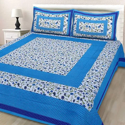 Must Have Double Bedsheets with 2 Pillow Covers