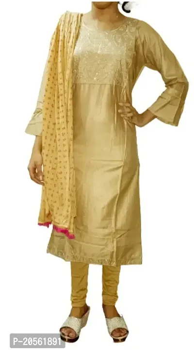 A-Line Multicoloured  Rayon Kurta-thumb0