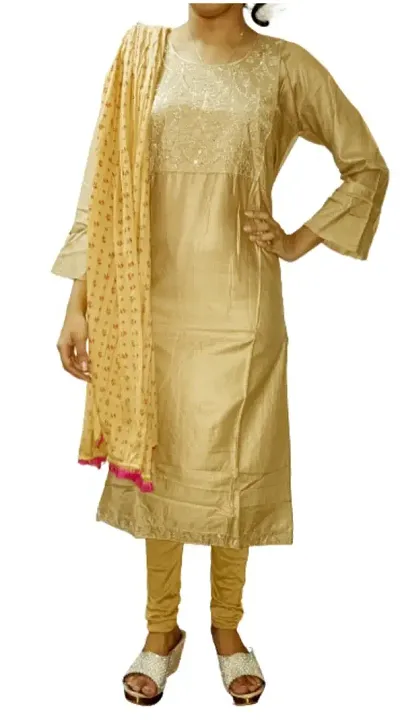 A-Line Multicoloured Rayon Kurta