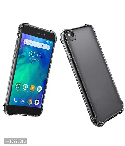 RRTBZ Soft TPU Transparent All Sides Protection Back Case Cover Compatible for Xiaomi Redmi Go-thumb3