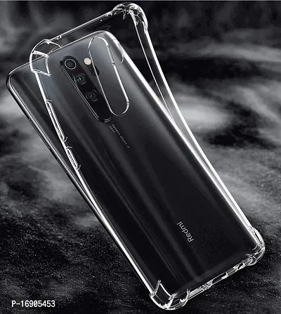 RRTBZ Transparent Soft Silicone TPU Flexible Back Cover Compatible for Redmi Note 8 pro | Mi Note 8 pro-thumb5