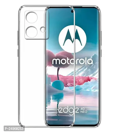 Stylish Silicon Back Cover Compatible For Motorola Edge 40 Neo