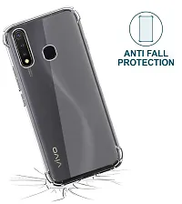 RRTBZ Soft Silicon Transparent TPU Case Cover Compatible for Vivo U20 / Vivo Y19-thumb3