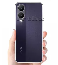 Classic Soft TPU Back Cover Compatible For Vivo Y28 5G-thumb2