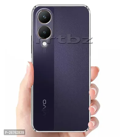 Classic Soft TPU Back Cover Compatible For Vivo Y28 5G-thumb3