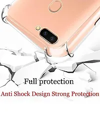 RRTBZ Soft TPU Transparent TPU Case Cover Compatible for Oppo F9 Pro with Earphone-thumb2