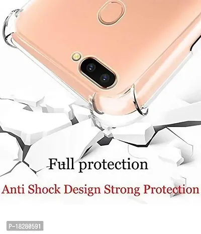 RRTBZ Soft TPU Transparent TPU Case Cover Compatible for Oppo F9 Pro with Earphone-thumb3