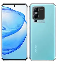 RRTBZ Soft Silicon Transparent Case Cover Compatible for Vivo V25 Pro-thumb1