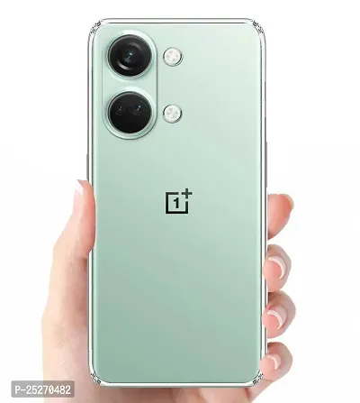 Rrtbz Soft Tpu Back Cover Compatible For Oneplus Nord 3 5G / 1+Nord 3-thumb3