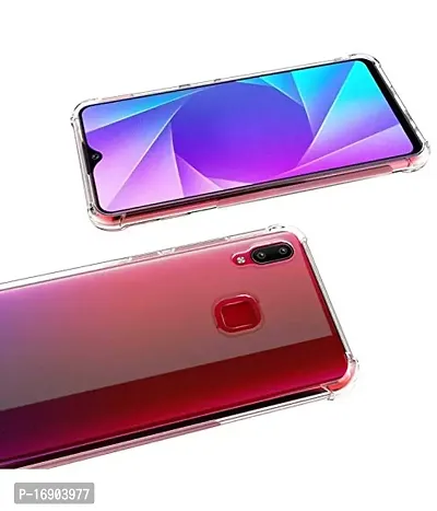 RRTBZ Transparent TPU Case Cover Compatible for Vivo Y95-thumb2