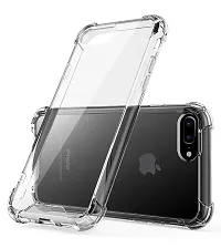 RRTBZ Soft Flexible Silicone Transparent Back Cover Compatible for iPhone 8 Plus/iPhone 8+ / iPhone 7 Plus/iPhone 7+-thumb2