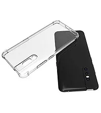 RRTBZ Soft Flexible Silicone Transparent Back Cover Compatible for Vivo V15 Pro-thumb1