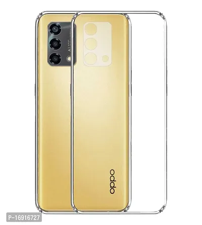 RRTBZ Soft Flexible Back Case Cover Compatible for Oppo F19s / Oppo F19 / Oppo A74 4G (Transparent TPU)