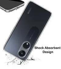 RRTBZ Soft Silicon Back Case Cover Compatible for Reno 8T / Reno8 T 5G (Transparent TPU)-thumb4