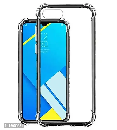 RRTBZ Back Cover Case Compatible for RealMe C2 Case Cover [Protective + Anti Shockproof CASE] Back Cover Case -RealMe C2 Transparent Case