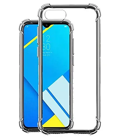 RRTBZ Back Cover Case Compatible for RealMe C2 Case Cover [Protective + Anti Shockproof CASE] Back Cover Case -RealMe C2 Transparent Case