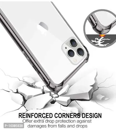 RRTBZ Soft TPU Transparent All Sides Protection Back Case Cover Compatible for iPhone 11 Pro-thumb5