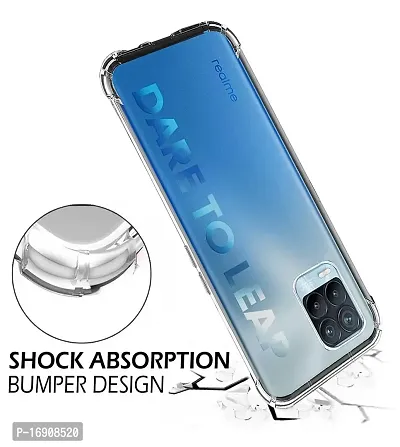 RRTBZ Soft TPU Transparent All Sides Protection Back Case Cover Compatible for Realme 8 Pro-thumb4